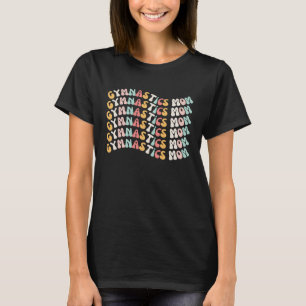 Camiseta Gimnasia madre groovy madre de gimnasta d