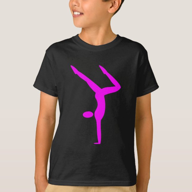 Camiseta Gimnasia - Magenta (Anverso)