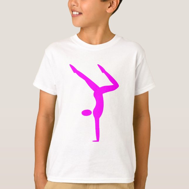 Camiseta Gimnasia - Magenta (Anverso)