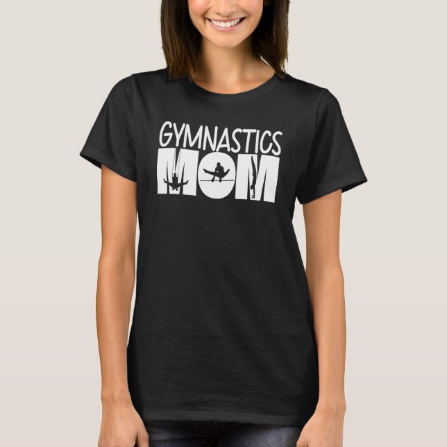 Camiseta Gimnasia Mamá Puntuación Perfecta 10 Gimnasia De A (Anverso)