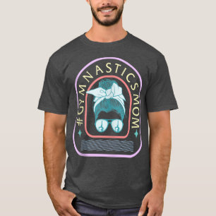 Camiseta Gimnasia Mamá Vida Hair Bun Día de la Madre Deport