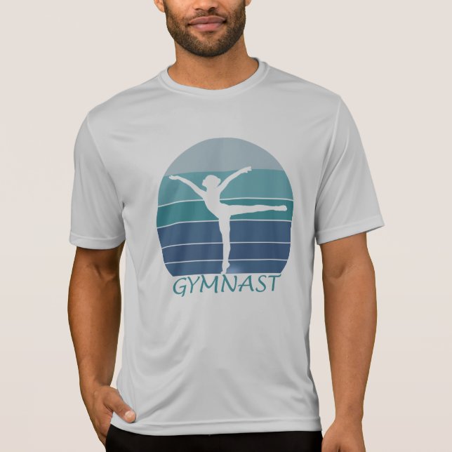 CAMISETA GIMNASIA- ME ENCANTAN LOS GIMNASTICOS. (Anverso)