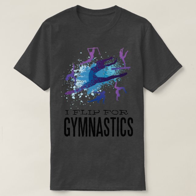 Camiseta Gimnasia, Me Inclino Por La Gimnasia 3 (Diseño del anverso)