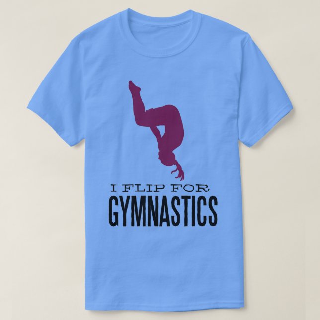 Camiseta Gimnasia, Me Inclino Por La Gimnasia 7 (Diseño del anverso)