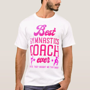 Camiseta Gimnasia Mejor Entrenador De Gimnasia De Todos Los