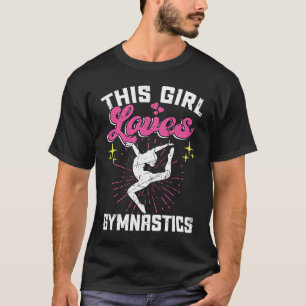 Camiseta Gimnasia Mujeres Chicas Adolescentes Gimnast Dance