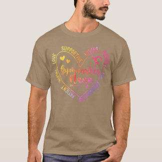 Camiseta Gimnasia Nana Apreciación Abuela Nana De Una Gimna