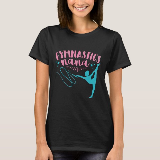 Camiseta Gimnasia Nana Gymnast Abuela (Anverso)