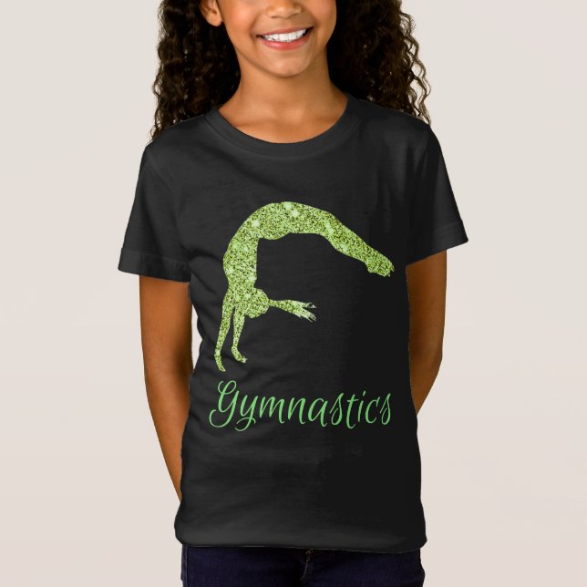 Camiseta Gimnasia Neon Shimmer T-Shirt (Anverso)