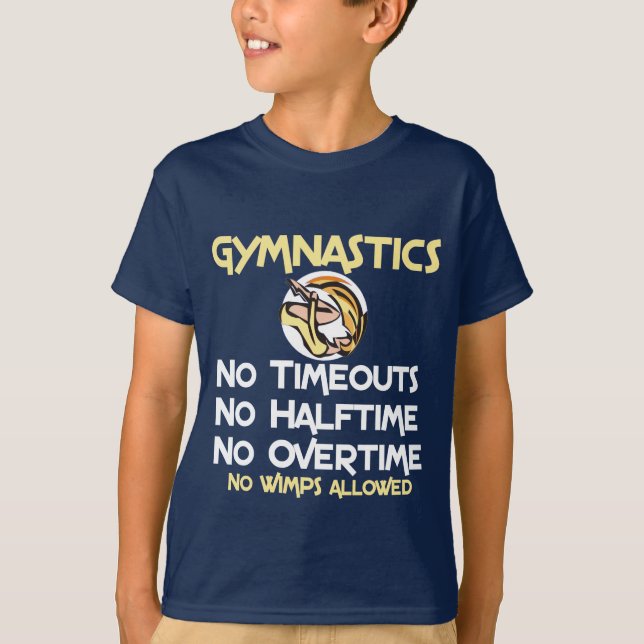 Camiseta Gimnasia ningunos Wimps (Anverso)