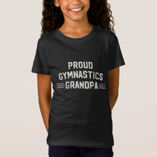 Camiseta Gimnasia Orgullosa Abuelo Gimnast Regalo Día del P