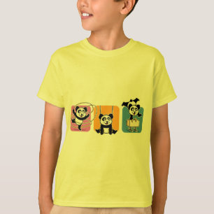 Camiseta Gimnasia pandas