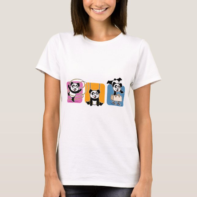 Camiseta Gimnasia pandas (Anverso)