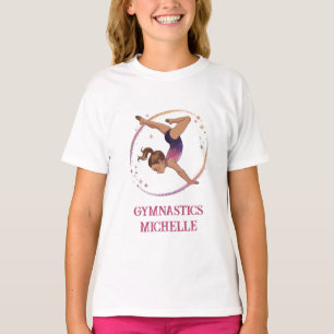 Camiseta Gimnasia Profesional de Nombre Moderno y Elegante