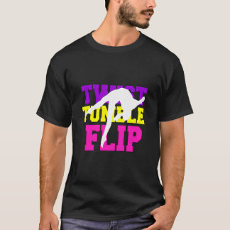 Camiseta Gimnasia Regalo Chicas de gimnastas Tumble Flip Ki