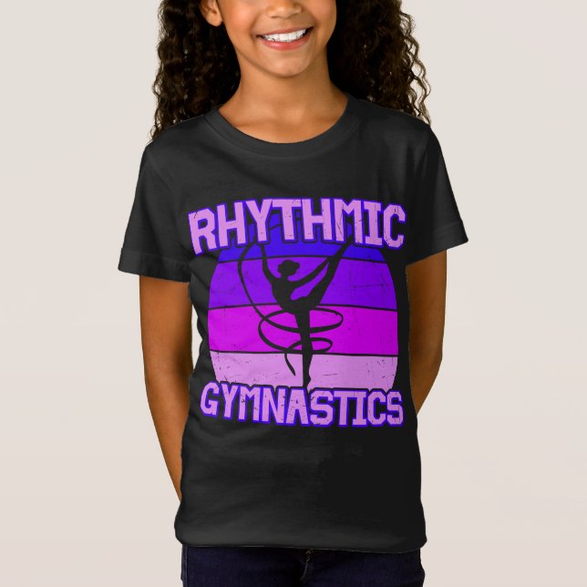 Camiseta Gimnasia Rítmica Distressed Chicas  (Anverso)