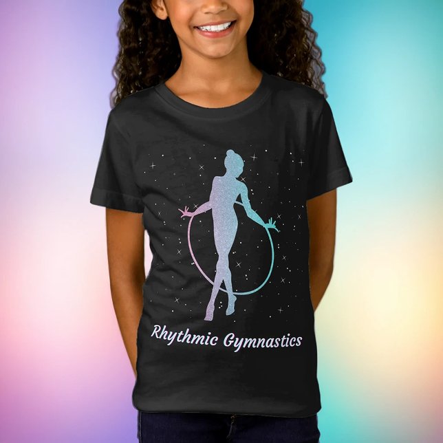 Camiseta Gimnasia rítmica Pastel Hoop (Subido por el creador)