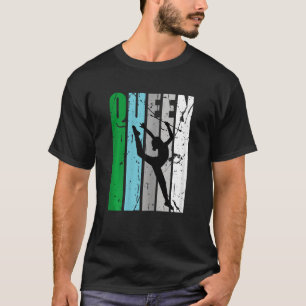 Camiseta Gimnasia Rítmica Reina Gimnasta Retro Molesto
