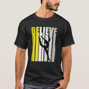 Camiseta Gimnasia Rítmica Retro Inspiración Motivacional B