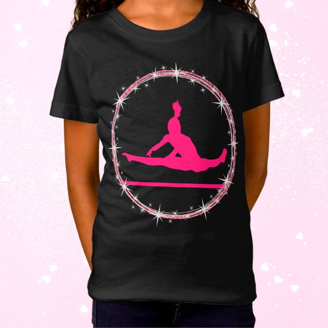Camiseta Gimnasia Rosa Caliente Gimnasia Twinkle (Subido por el creador)