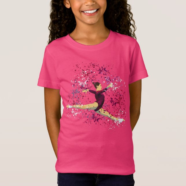 Camiseta Gimnasia Splatter (Anverso)