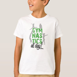 Camiseta Gimnasia Todo el día・ Manga larga