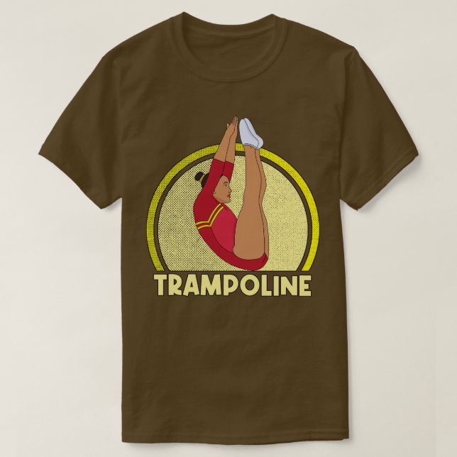 Camiseta Gimnasia trampolina 3 (Diseño del anverso)
