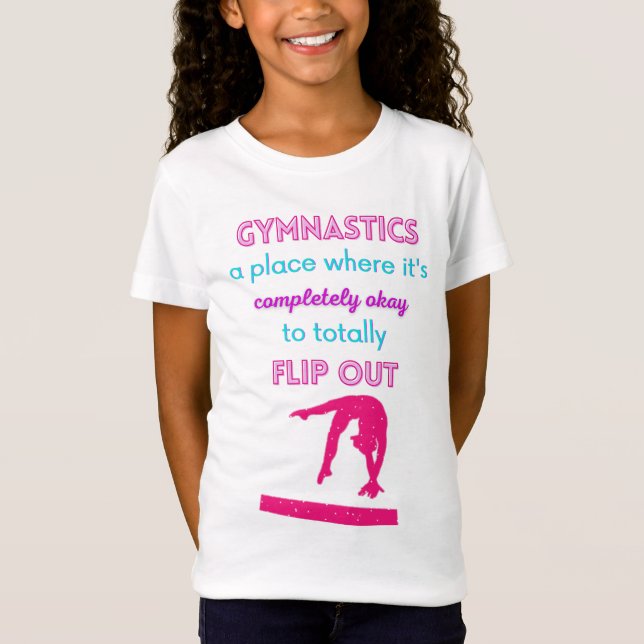 Camiseta Gimnasia Un lugar donde está bien salir (Anverso)