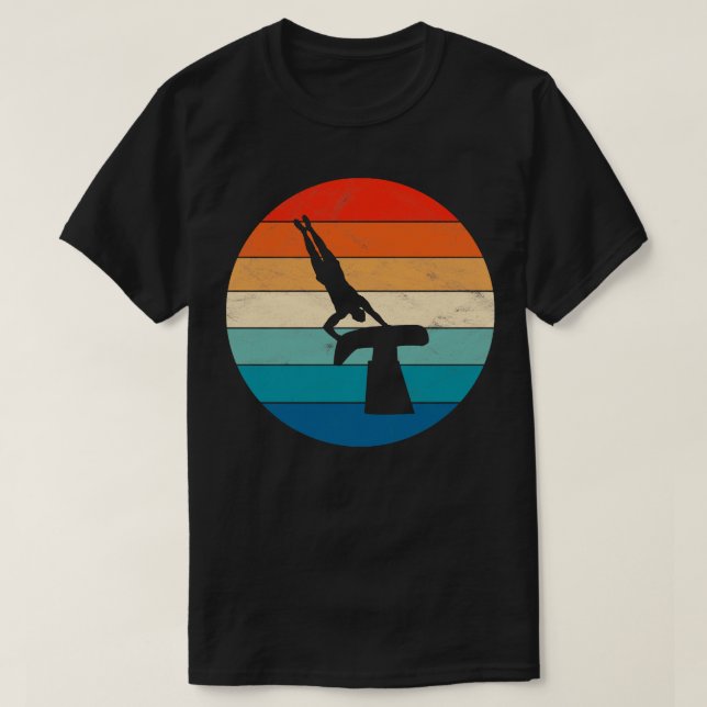 Camiseta Gimnasia Vault (Diseño del anverso)