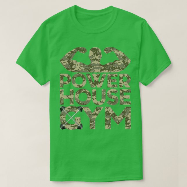 Camiseta Gimnasio 8 de Powerhouse (Diseño del anverso)