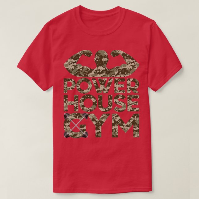 Camiseta Gimnasio 9 de Powerhouse (Diseño del anverso)
