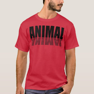 Camiseta Gimnasio ANIMAL Fitness entrenamiento Motivación p