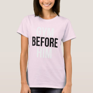Camiseta Gimnasio ante él
