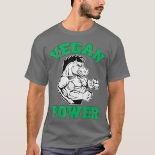 Camiseta Gimnasio Broccoli Alimentado Por Plantas Vegan Bod