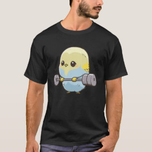 Camiseta Gimnasio Budgie Budgerigar Parakeet Lifting Bodybu