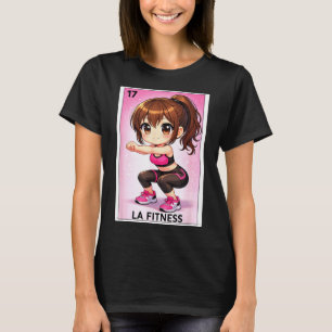 Camiseta Gimnasio chicana la fitness española mexicana
