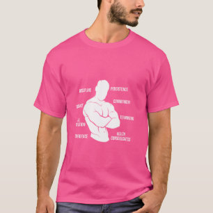 Camiseta Gimnasio de Anatomía de Habilidades de Constructor