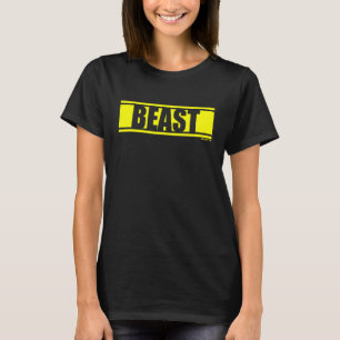 Camiseta Gimnasio de bestia condición física entrenamiento