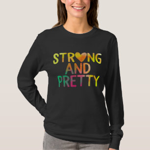Camiseta Gimnasio De bonito Y Mujer Fuerte