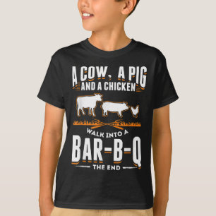 Camiseta Gimnasio de carne ahumada Idea Funny Barbacoa Bbq
