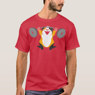 Camiseta Gimnasio de cerdo guineano, entrenamiento de Masco