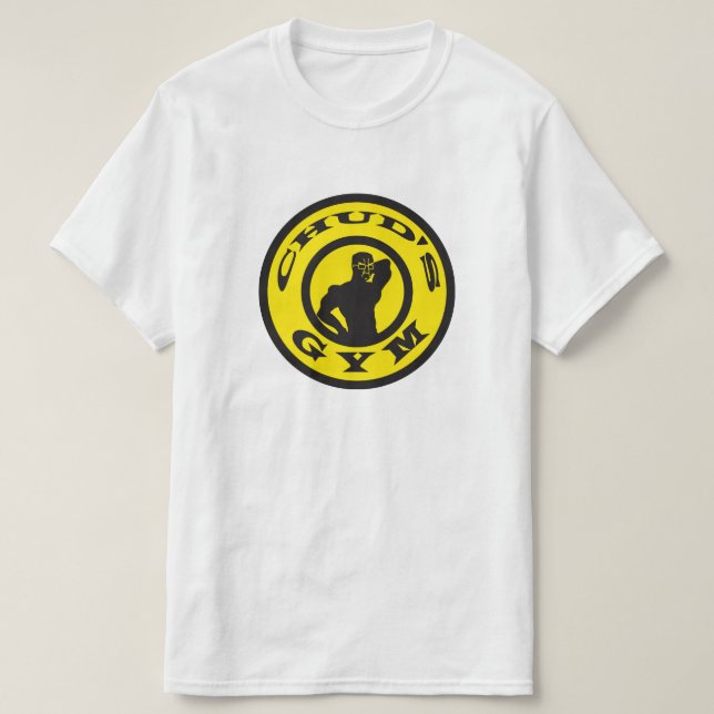 Camiseta Gimnasio de Chud (Diseño del anverso)
