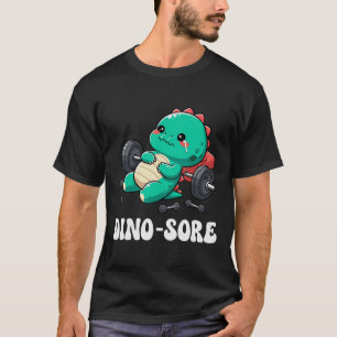 Camiseta Gimnasio de dinosaurios entrenamiento físico levan