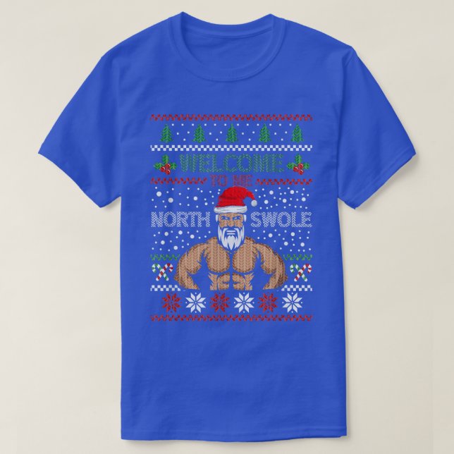 Camiseta Gimnasio de elevación de levas de gran santa Bodyb (Diseño del anverso)