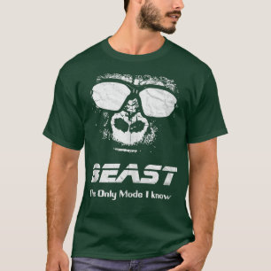 Camiseta Gimnasio de entrenamiento o Yoga BEAST es mi único
