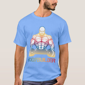 Camiseta Gimnasio de fitness culturismo Deportes Bombas Mús