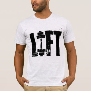 CAMISETA GIMNASIO DE FITNESS LIFT Y ENTRENAMIENTO