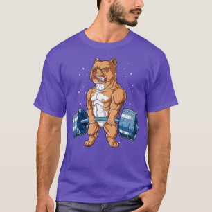 Camiseta Gimnasio de Hombres Muertos de Halterofilia de Pit