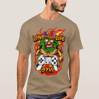 Camiseta gimnasio de larga duración