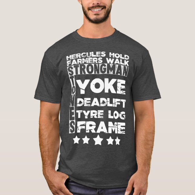 Camiseta Gimnasio de levantamiento de la muerte de Strongma (Anverso)